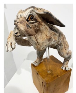 Peek A Boo Hare – Ceramic Hare Price £350