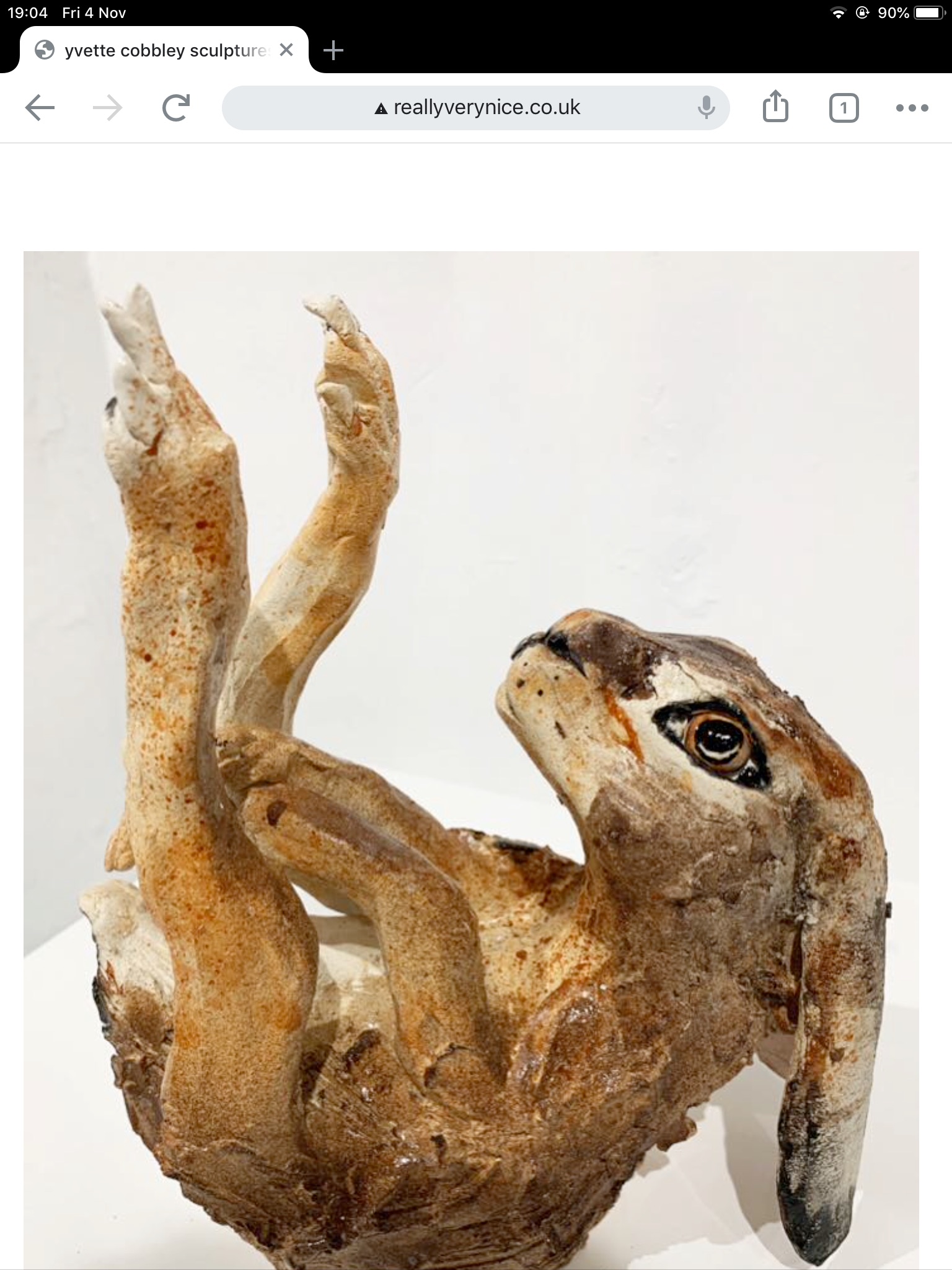 Rolling Hare – Ceramic Hare Price £250